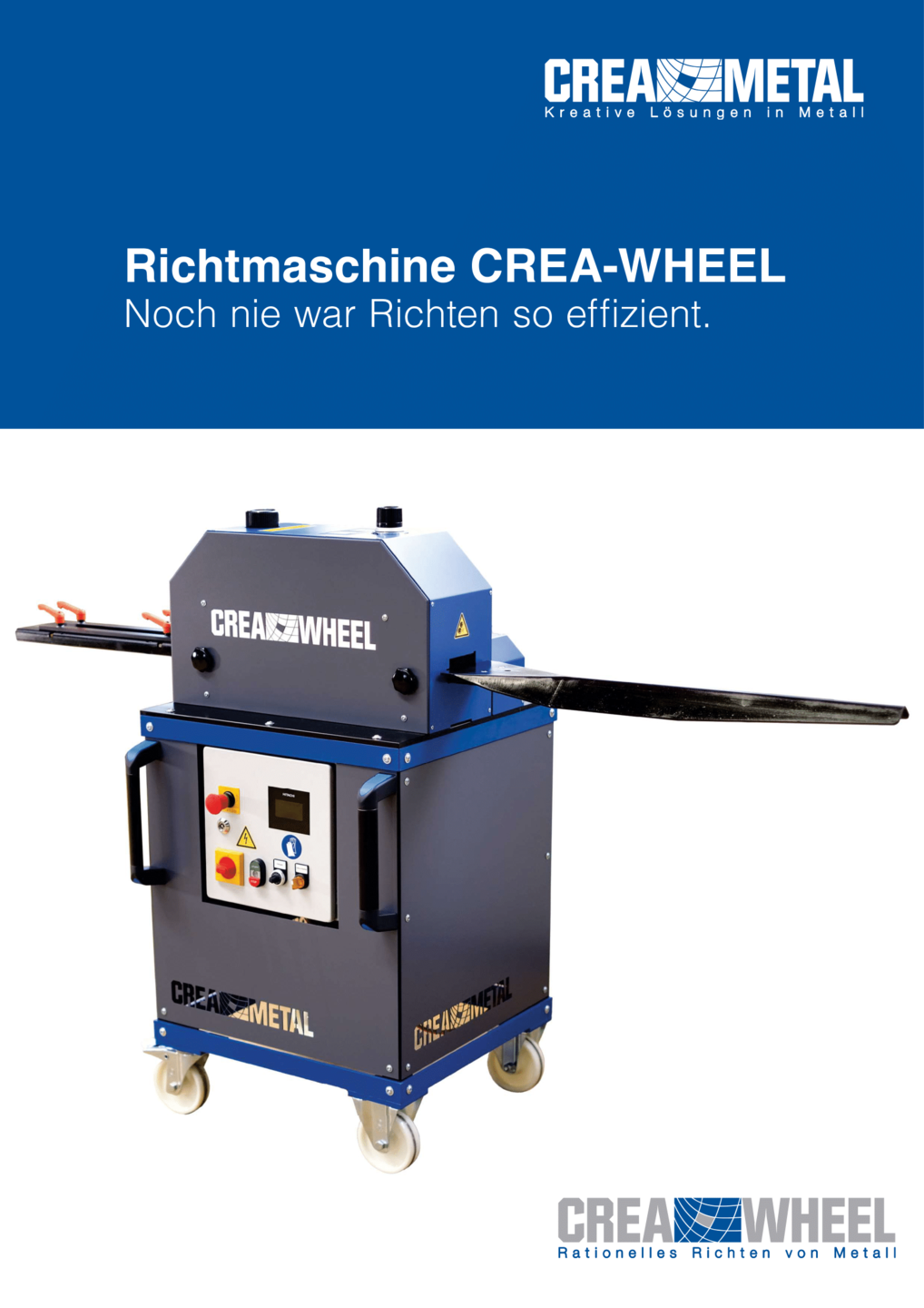 CREA-WHEEL Die Richtmaschine - Technisches Datenblatt